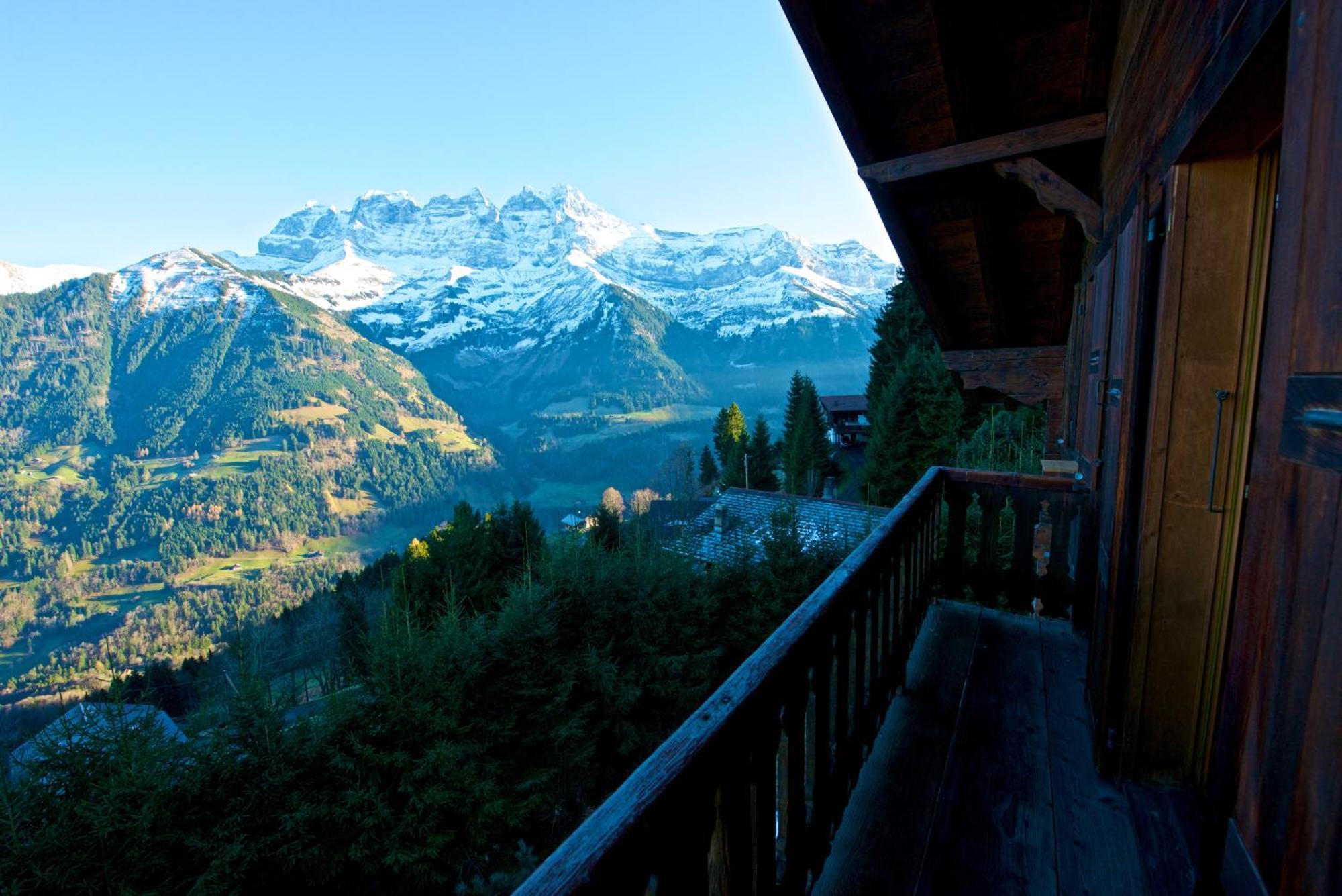 ヴァル＝ディリエL'Observatoire Des Alpes, Les Crosetsアパートメント エクステリア 写真