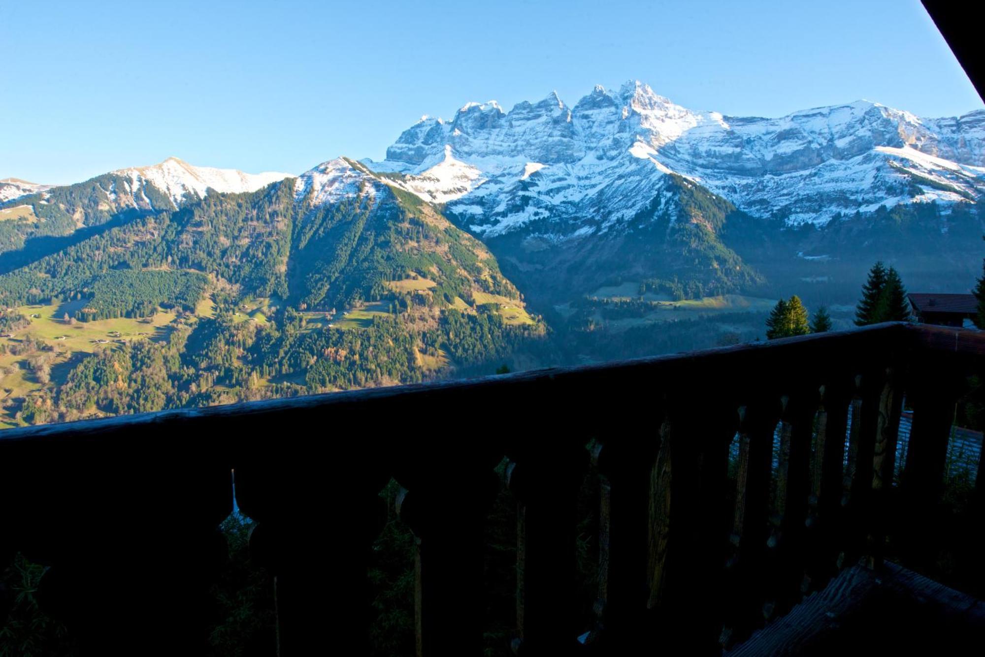 ヴァル＝ディリエL'Observatoire Des Alpes, Les Crosetsアパートメント エクステリア 写真