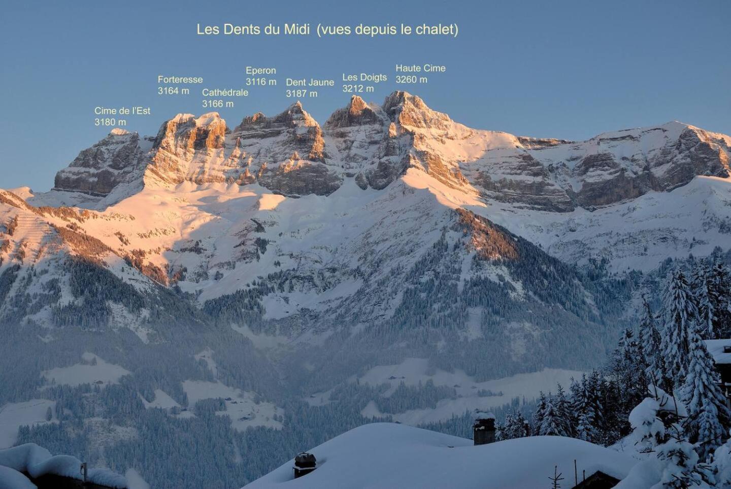 ヴァル＝ディリエL'Observatoire Des Alpes, Les Crosetsアパートメント エクステリア 写真